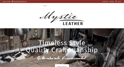Desktop Screenshot of mysticleather.com